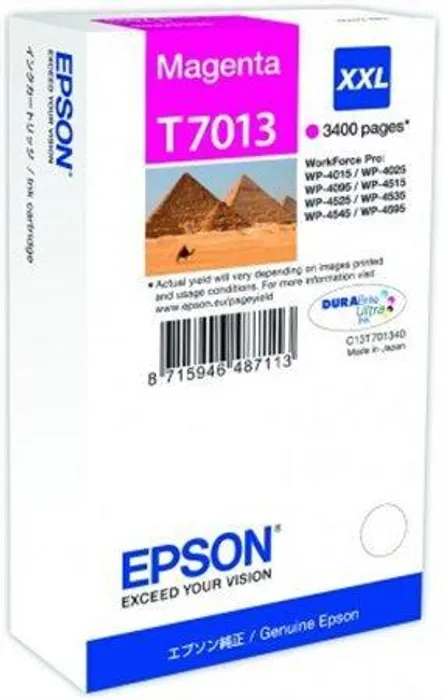 Termék főképe Inkoustová cart. pro tiskárny "série Workforce Pro 4000, 4500", EPSON Magenta, 3,4 tis.str