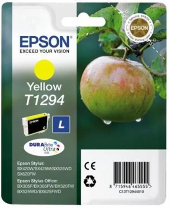 Termék főképe Inkoustová cart. pro tiskárny "Stylus SX420W, SX425W, SX525WD", EPSON Žlutá, 7ml
