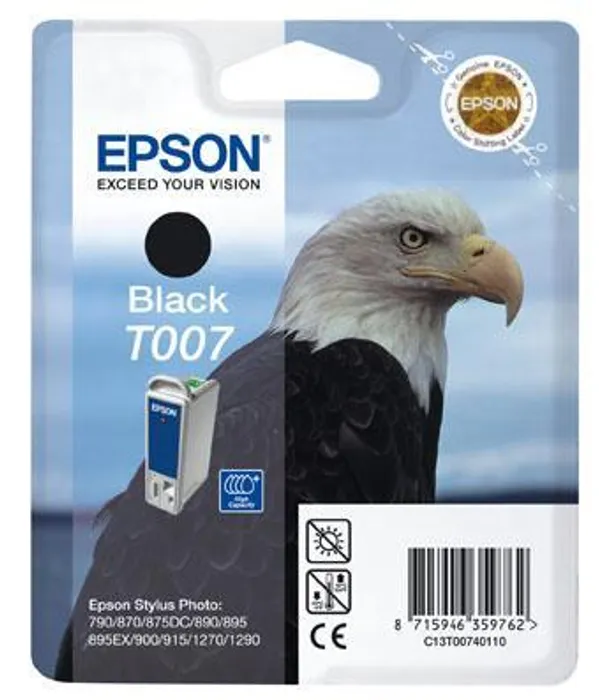 Termék főképe Inkoustová cart. pro tiskárny "StylusPhoto 790, 870, 875", EPSON Černá, 16ml