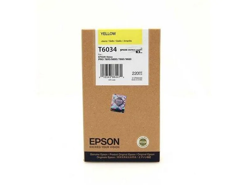 Termék főképe Inkoustová cart. pro tiskárny "StylusPro 7800, 7880", EPSON Žlutá, 220ml