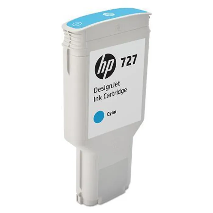 Termék főképe Inkoustová cartridge HP 727, do tiskárny DesignJet T930/T1530/T2530, azurová, 300 ml, HP