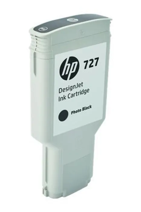 Termék főképe Inkoustová cartridge HP 727, do tiskárny DesignJet T930/T1530/T2530, fotografická černá, 3