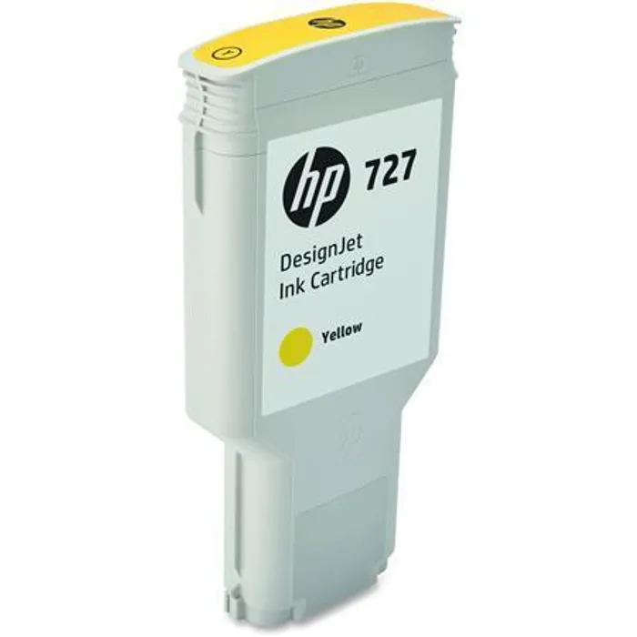 Termék főképe Inkoustová cartridge HP 727, do tiskárny DesignJet T930/T1530/T2530, žlutá, 300 ml, HP