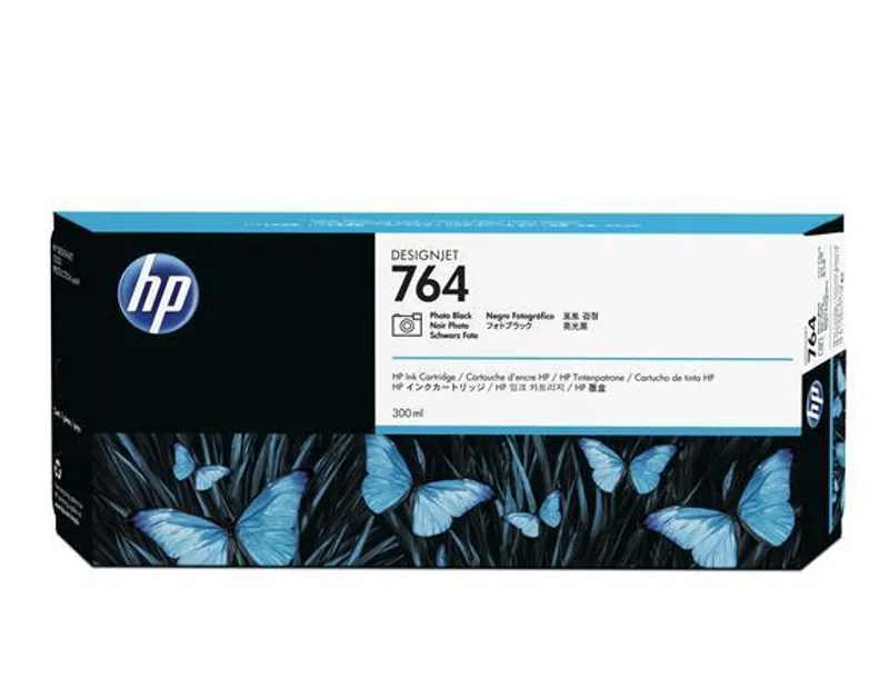 Termék főképe Inkoustová cartridge HP 764, do tiskárny Designjet T3500, fotografická černá, 300 ml, HP