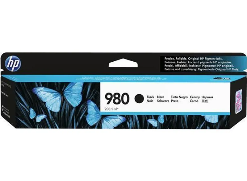 Termék főképe Inkoustová cartridge HP 980, do tiskárny Officejet Enterprise Color X585, X555, černá, 10k