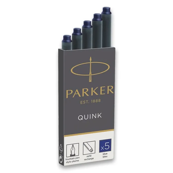 Termék főképe Inkoustové bombičky modré PARKER [5 ks]