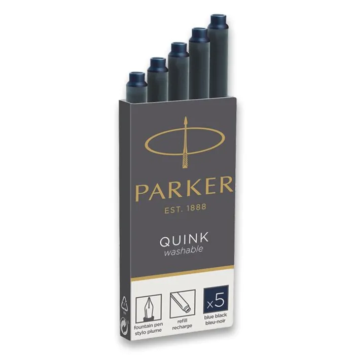 Termék főképe Inkoustové bombičky modročerné PARKER [5 ks]