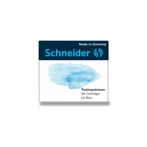 Schneider tintapatronok, 6 db jégkék