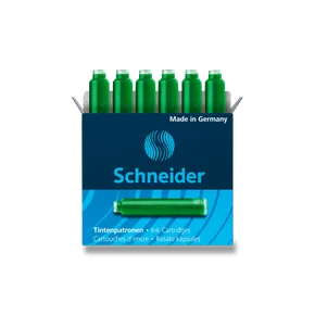 Schneider tintapatronok, 6 db zöld
