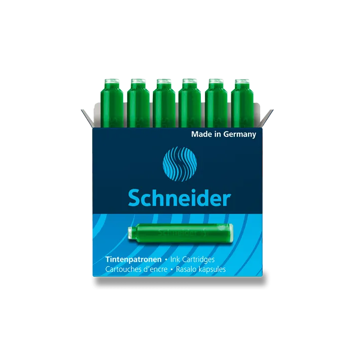 Termék főképe Inkoustové bombičky Schneider, 6 ks zelené