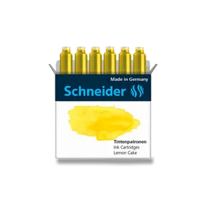 Schneider tintapatronok, 6 db sárga