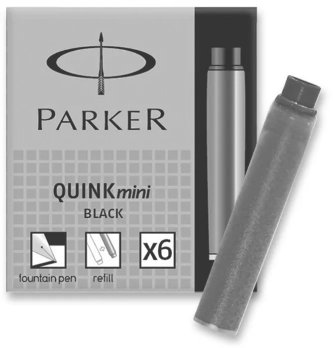 Termék főképe Inkoustové mini bombičky Parker černé