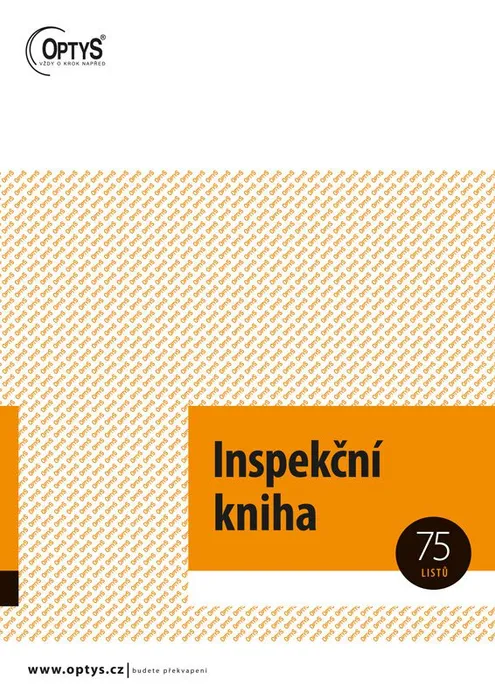 Termék főképe Inspekční kniha A4 1257