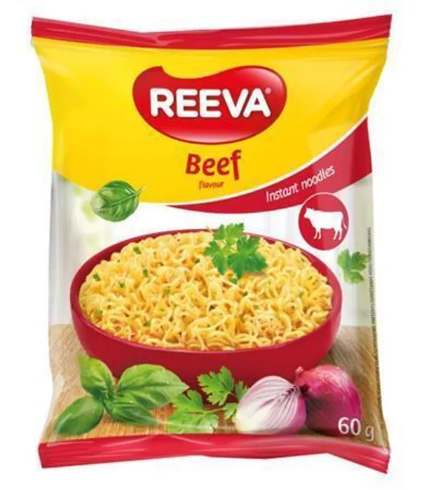 Termék főképe Instantní nudlová polévka, hovězí, 60 g, REEVA 125247