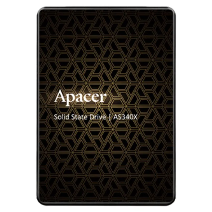 Termék főképe Interní disk SSD 3D NAND Apacer 2.5", SATA III 6Gb/s, 960GB, AS340X, AP960GAS340XC-1, 550