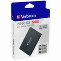 Belső SSD Verbatim SATA III, 1TB, Vi550, 49353 fekete, 535 MB/s, 560 MB/s