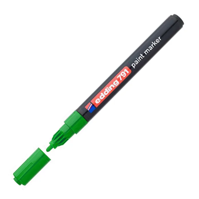 Termék főképe Lakový popisovač "791", zelená, 1-2mm, EDDING