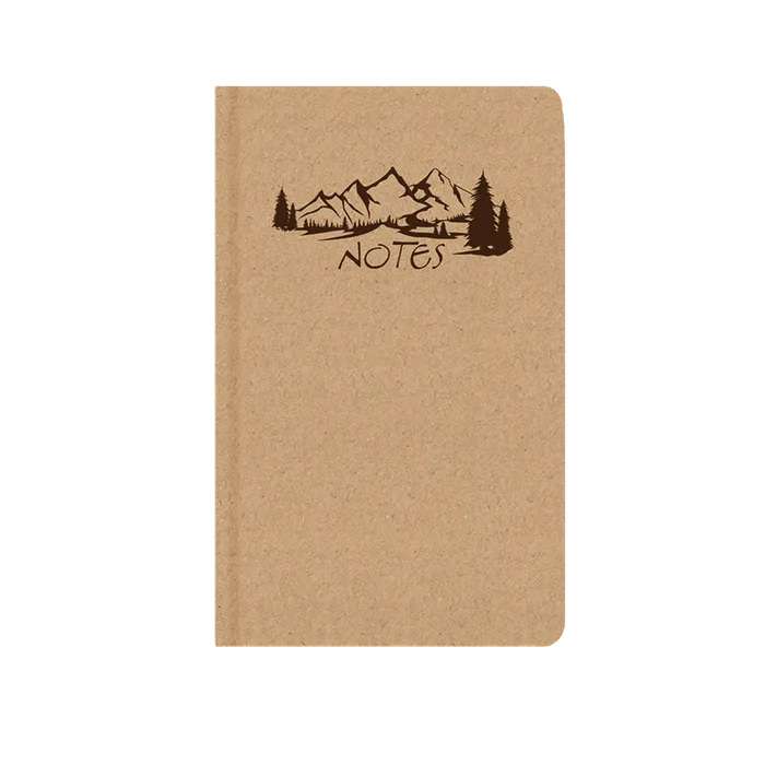 Termék főképe Notes prázdný - A5 - kraft - Hory