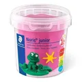 Modelína "Noris junior 813", 4 különböző neon színű, készlet, STAEDTLER 813F SLE PE