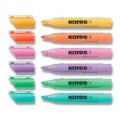 Következő termékkép Kores High Liner Plus Pastel Highlighters 0,5–5 mm, 6 színes mix