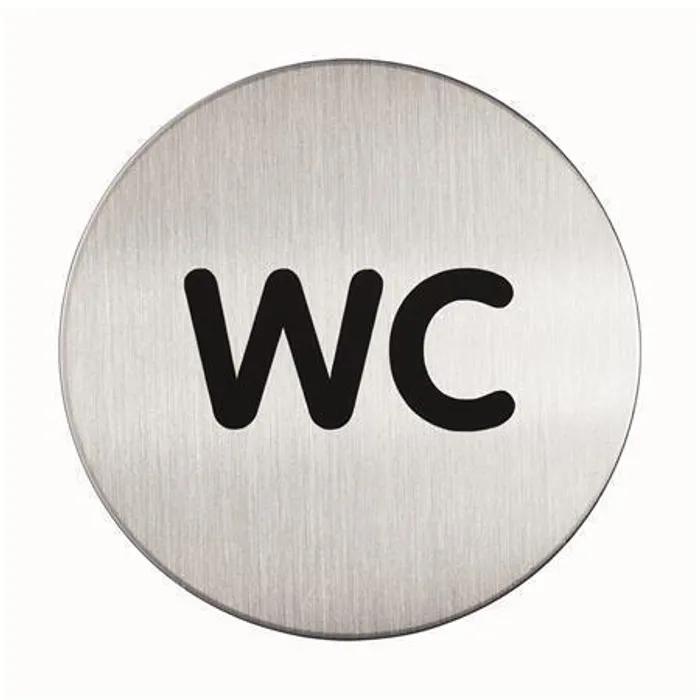 Termék főképe Piktogram "WC", samolepicí, nerez, DURABLE 490723