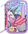 Penál tele "Triplo", daisy pop, MITAMA 64869