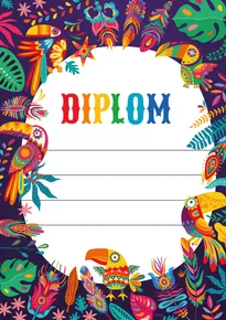 Diplom A5 - Mexikó