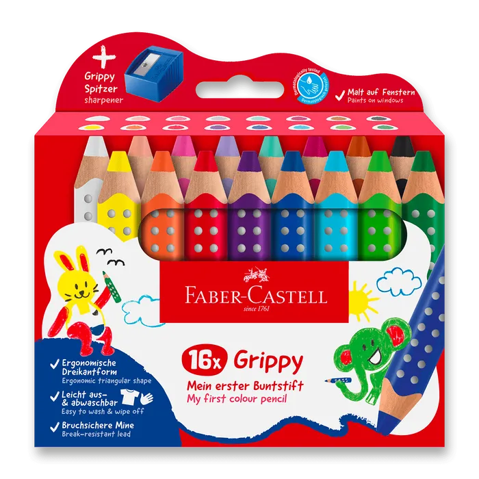 Termék főképe Pastelka Faber-Castell Grippy - 16 barev