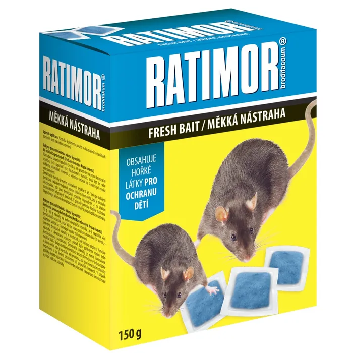 Termék főképe Ratimor Brodifacoum měkká nástraha na hlodavce, 150 g