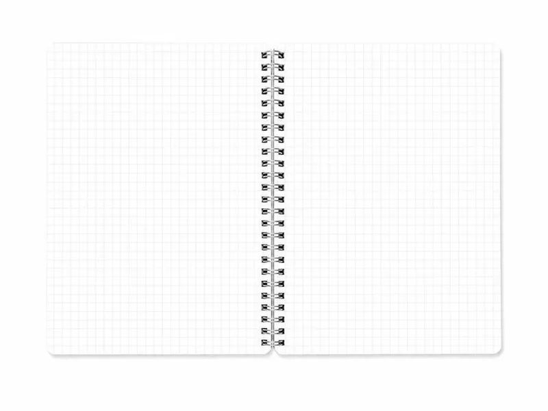 Termék főképe Spirálový sešit "i-Note", 18,5x24, čtverečkovaný, 90 listů, lososová, MITAMA 62282-90193