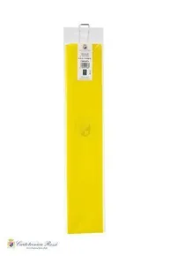 Citromsárga selyempapír, 50 x 76 cm-es ívekben, 21 g, 6 ív/csomag, CRF6068