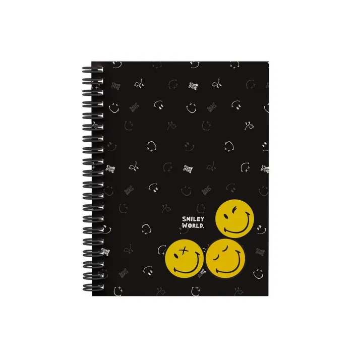 Termék főképe Twin wire blok A4 PP Smiley World