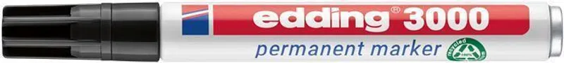 Termék főképe Permanentní popisovač "3000", černá, 1,5-3 mm, kuželový hrot, EDDING 7580228001