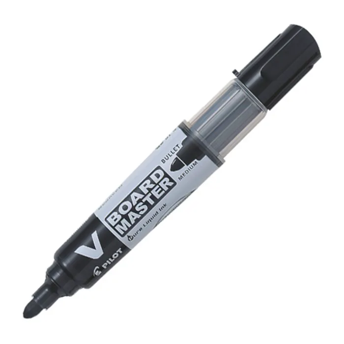 Termék főképe Popisovač na bílou tabuli "V-Board Master", černá, kuželový hrot, 2,3 mm, PILOT