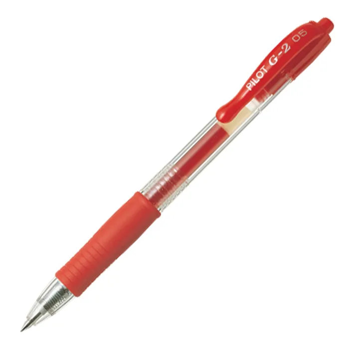 Termék főképe Gelové pero "G-2", červená, 0,25mm, PILOT