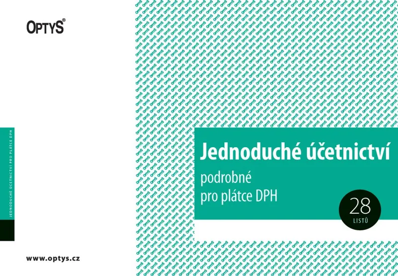 Termék főképe Jednoduché účetnictví podrobné pro plátce DPH A4, 28 listů 1023