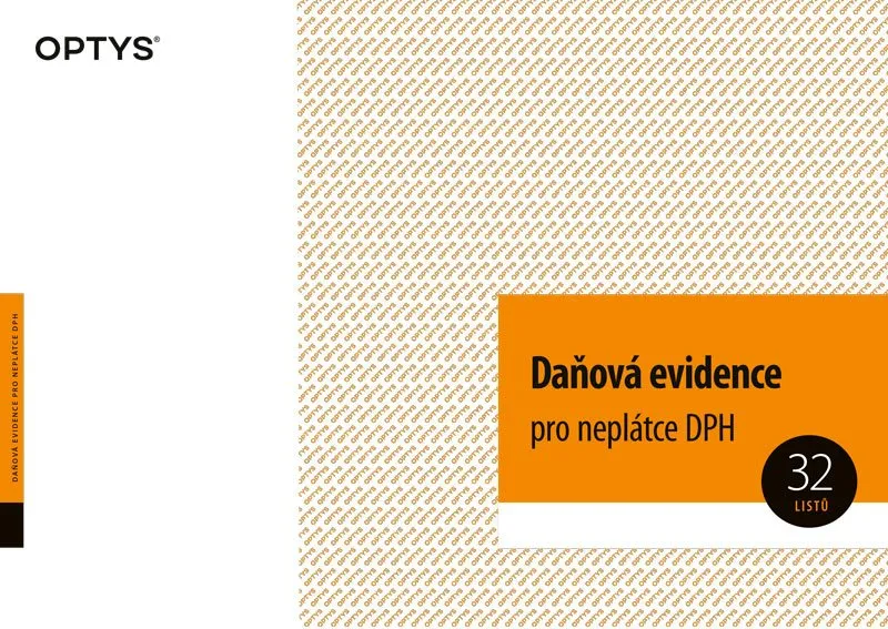 Termék főképe Jednoduché účetnictví pro neplátce DPH, A4, 32 listů 1022