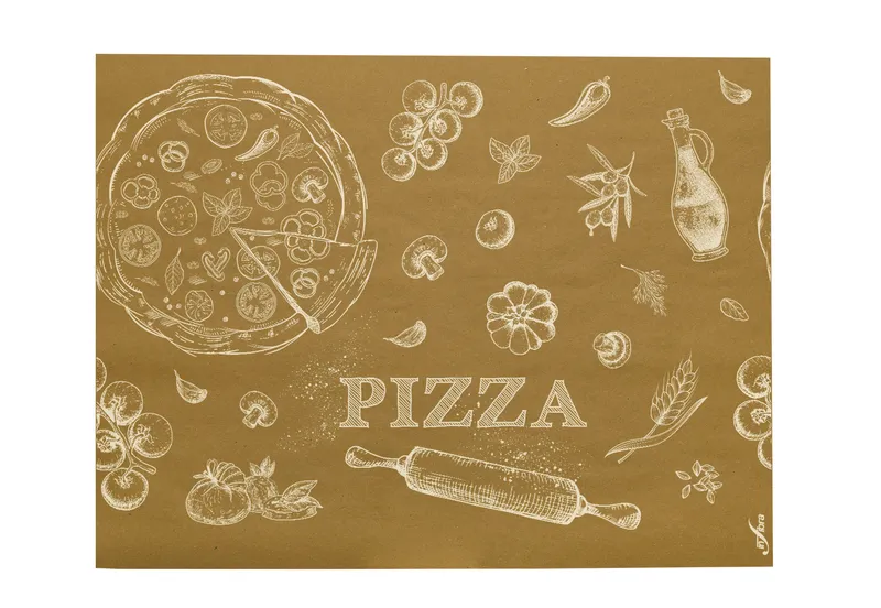 Termék főképe Jednorázové papírové prostírání Infibra Natur PIZZA 30x40cm - 500ks