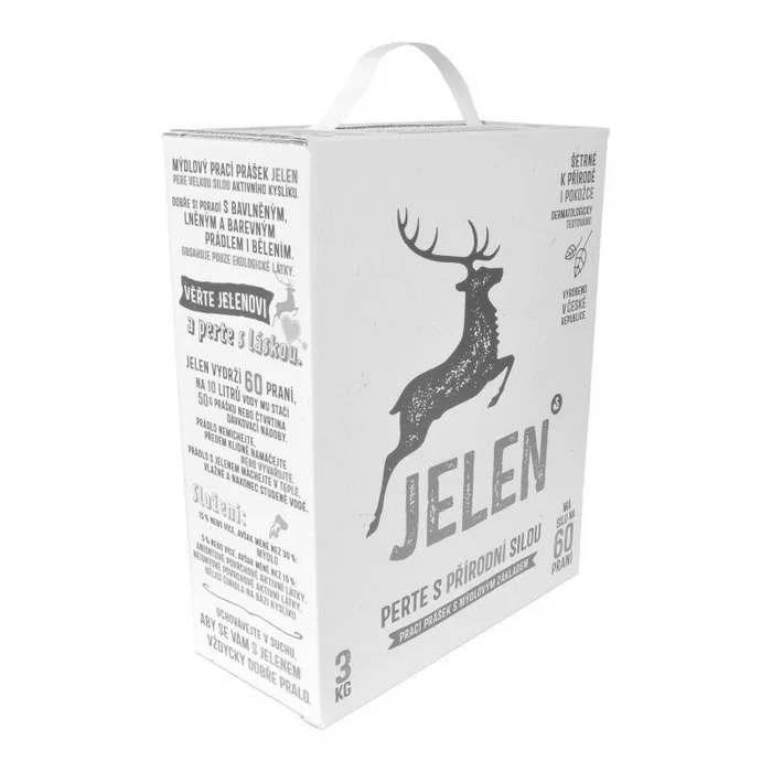Termék főképe Jelen Mýdlový prací prášek krabice 60 dávek 3 kg