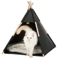 Következő termékkép Tipi barlang, 55 x 65 x 55 cm, filc, antracit