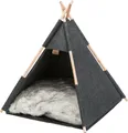 Következő termékkép Tipi barlang, 55 x 65 x 55 cm, filc, antracit