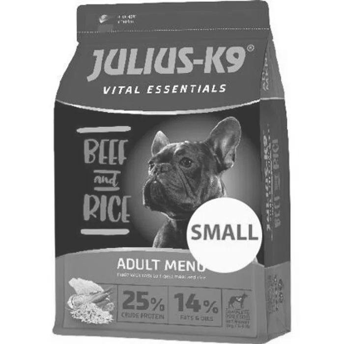 Termék főképe JULIUS K-9 HighPremium 3kg ADULT SMALL Vital Essentials BEEF&Rice
