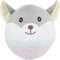 JUNIOR Bear, plüss mackófej kölyökkutyáknak, 20 cm