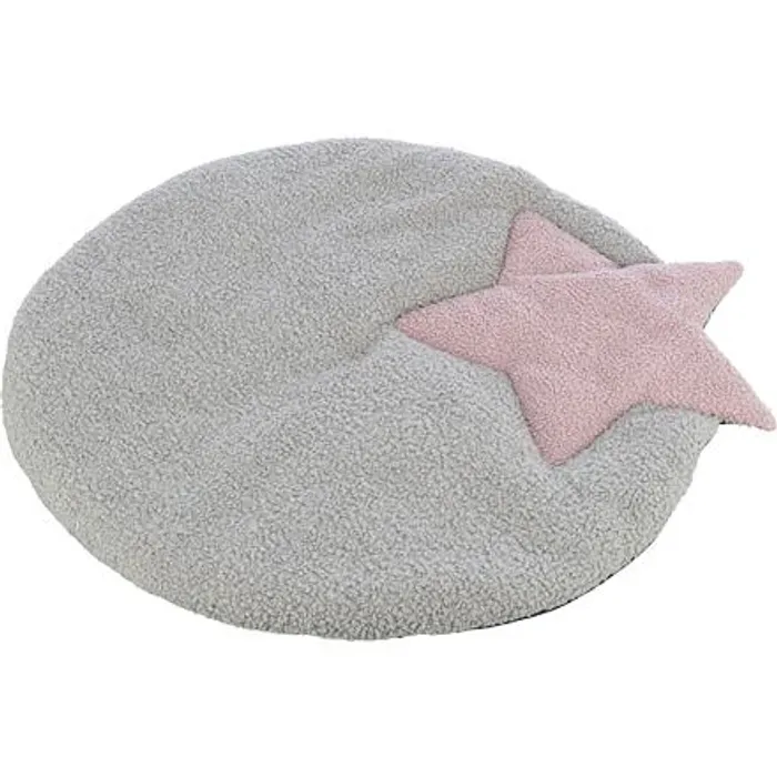 Termék főképe JUNIOR podložka STAR k ležení pro štěňata, 55 x 61 cm, šedá/světlá lila