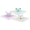 Következő termékkép JUNIOR snuggler - plüss kisállat, négyzet alakú plüss fejjel 20 x 20 cm