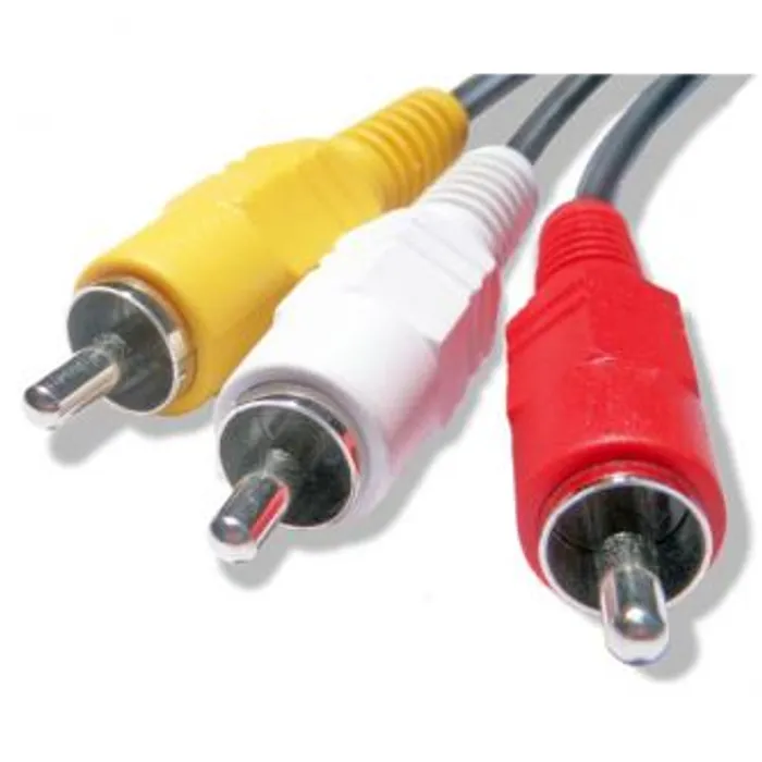 Termék főképe Kabel Cinch 3x M- Cinch 3x M, 2m, černá