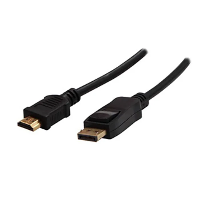 Termék főképe Kabel DisplayPort M- HDMI M, 5m, černá, Logo, blistr