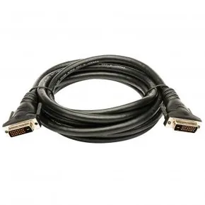 Kábel DVI (24+1) M- DVI (24+1) M, Dual link, 2m, árnyékolt, fekete