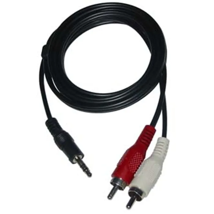 Termék főképe Kabel Jack (3,5mm) M- Cinch 2x M, 5m, černá