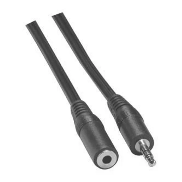 Termék főképe Kabel Jack (3,5mm) M- Jack (3,5mm) F, 1.5m, černá